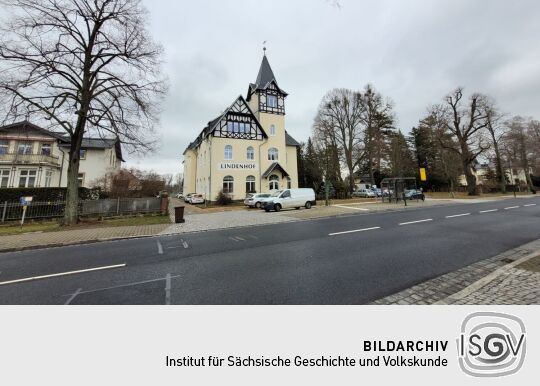 Das Haus Lindenhof in Langebrück.