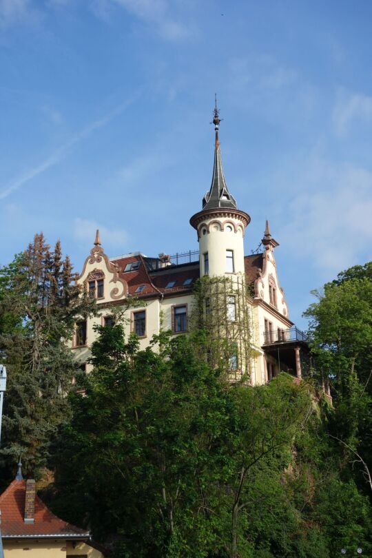 Das Hotel Gattersburg in Grimma.