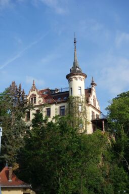 Das Hotel Gattersburg in Grimma.