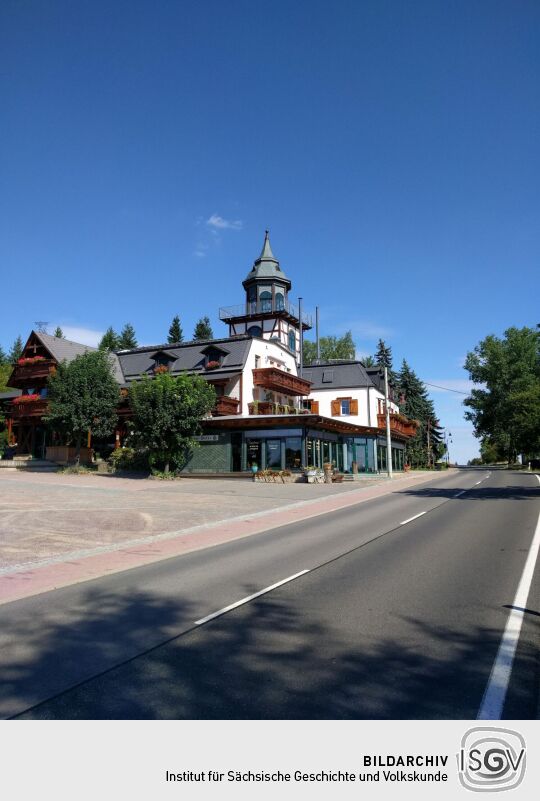 Die Gaststätte Juchhö in Hainichen-Schlegel.