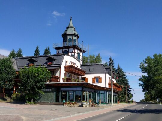 Die Gaststätte Juchhö in Hainichen-Schlegel.
