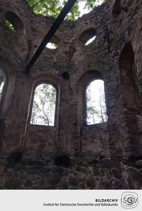 Die sogenannte Blechburg auf dem Jägerberg in Radebeul-Oberlößnitz.