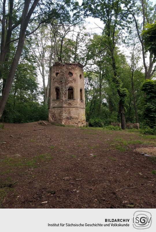 Die sogenannte Blechburg auf dem Jägerberg in Radebeul-Oberlößnitz.