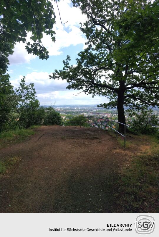 Der Aussichtspunkt Radebeul.