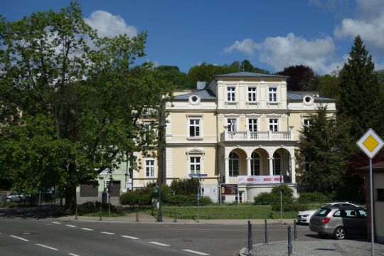 Villa im Zentrum von Waldheim links der Zschopau.