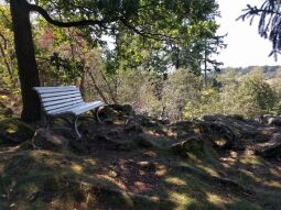 Bild: Zwischen Vorderer und Hinterer Platte öffnet sich die Aussicht in Richtung Krebes.