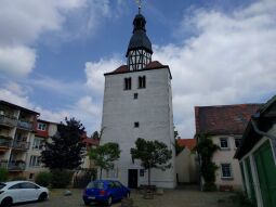 Der Museumsturm in Groitzsch.