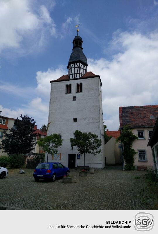 Der Museumsturm in Groitzsch.