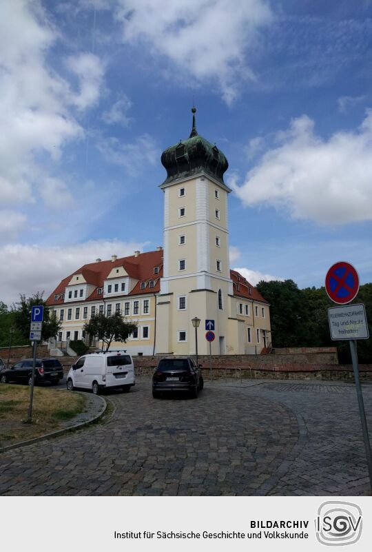 Das Schloss Delitzsch.