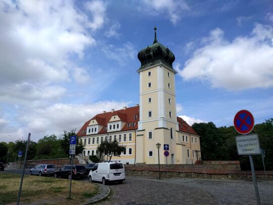 Das Schloss Delitzsch.