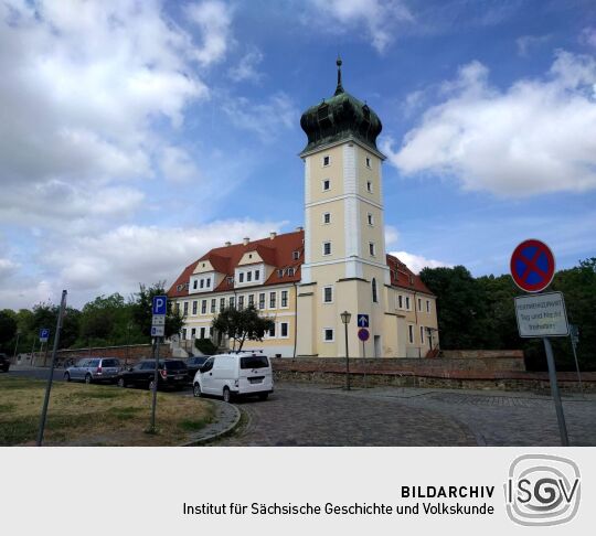 Das Schloss Delitzsch.
