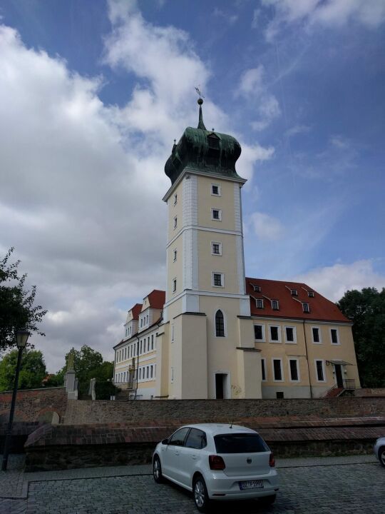 Das Schloss Delitzsch.