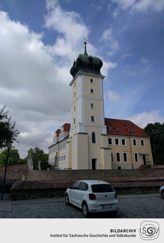 Das Schloss Delitzsch.