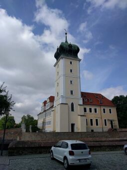 Das Schloss Delitzsch.