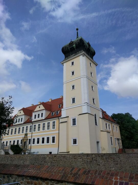 Das Schloss Delitzsch.