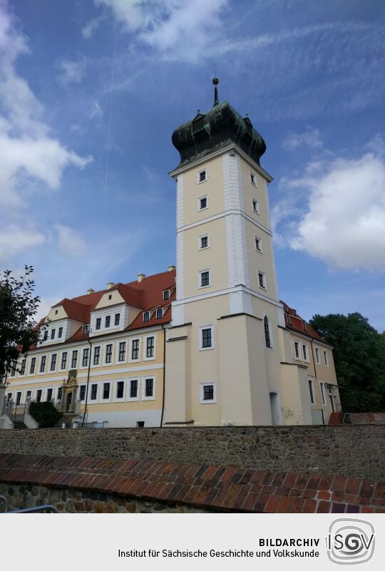 Das Schloss Delitzsch.