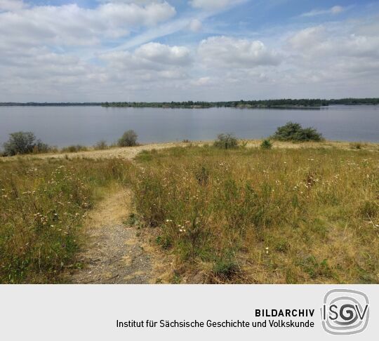 Blick über den Werbeliner See in Richtung Westen.