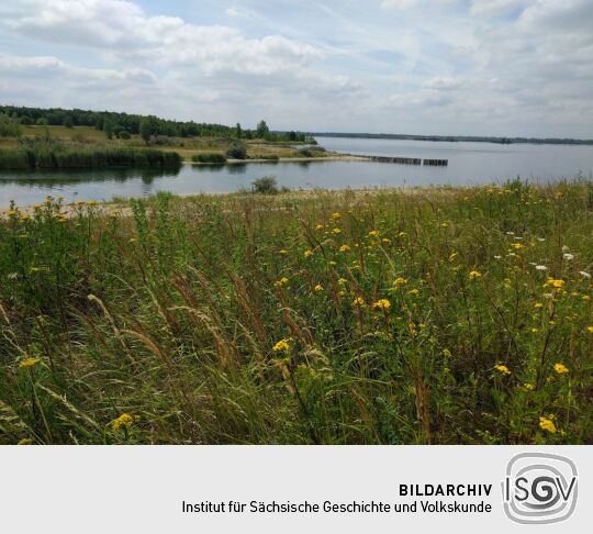 Blick über den Werbeliner See in Richtung Westen.