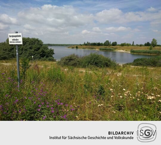 Blick über den Werbeliner See in Richtung Westen.