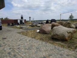 Bild: Außenbereich am Pavillon KAP ZWENKAU.