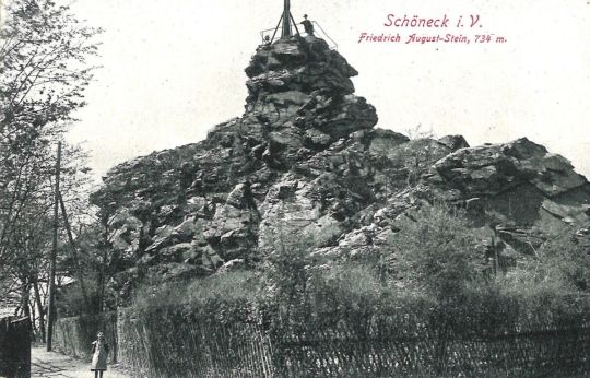 Postkarte Friedrich-August-Stein