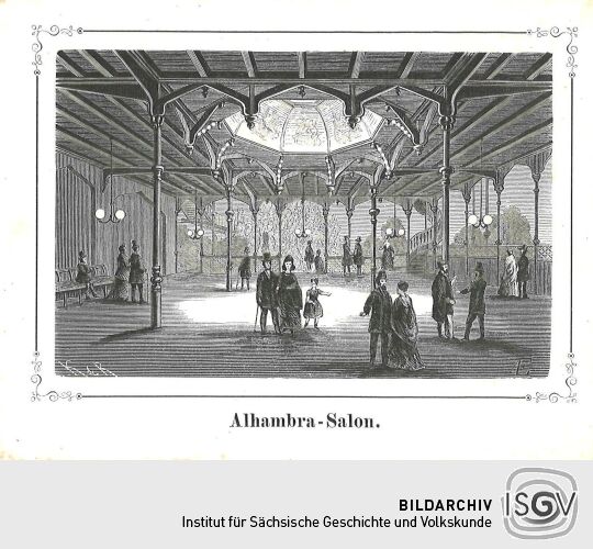 Ansicht Alhambra-Salon