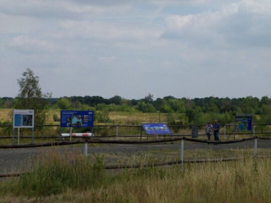 Der Aussichtspunkt Zitzschen am Zwenkauer See