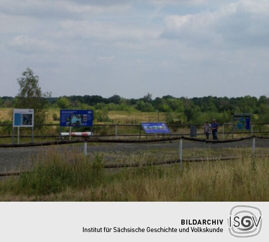 Der Aussichtspunkt Zitzschen am Zwenkauer See