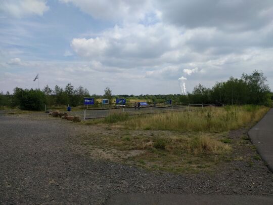 Der Aussichtspunkt Zitzschen am Zwenkauer See