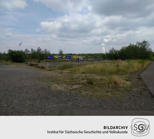 Der Aussichtspunkt Zitzschen am Zwenkauer See