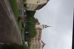 Das Schloss Hartenfels in Torgau mit dem Hausmannsturm.