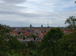 Bild: Aussicht vom Fockeberg in Leipzig-Connewitz.