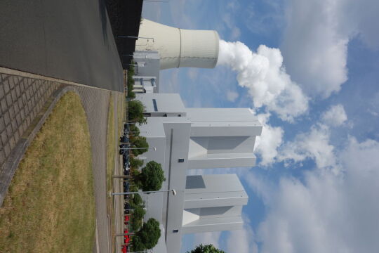 Das Braunkohlekraftwerk Lippendorf.