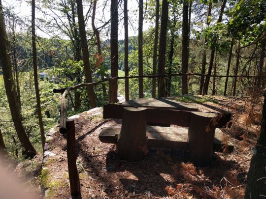 Aussichtspunkt Otterberg in Striegistal.