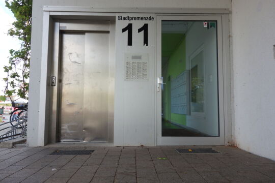 Der sogenante Lausitz-Tower in Hoyerswerda.