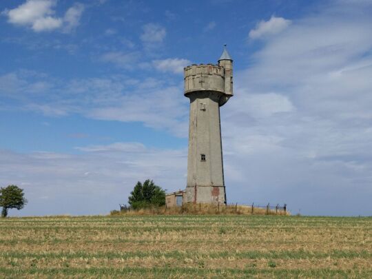 Der Wasserturm auf dem Wäschberg bei Oberschöna-Bräunsdorf.