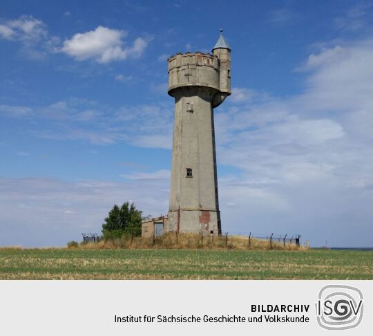 Der Wasserturm auf dem Wäschberg bei Oberschöna-Bräunsdorf.