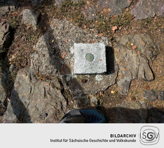 Der Aussichtspunkt Teufelskanzel an der Großen Striegis.