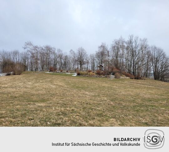 Das Aussichtsplateau auf dem Bezelberg in Neustadt im Vogtland.