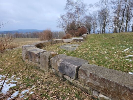Das Aussichtsplateau auf dem Bezelberg in Neustadt im Vogtland.