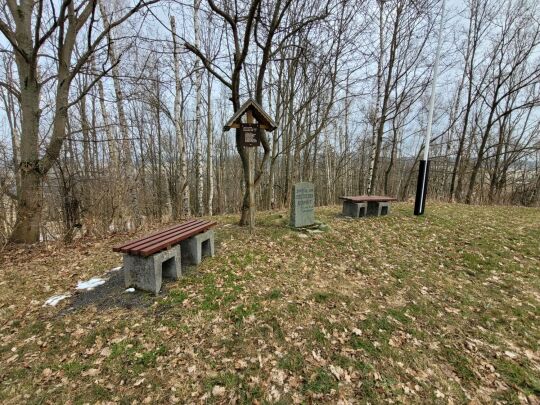 Die Einrichtung des Aussichtsplateaus auf dem Bezelberg in Neustadt im Vogtland.