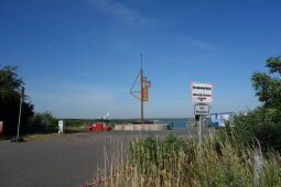 Aussichtspunkt am Störmthaler See bei Großpösna-Störmthal.