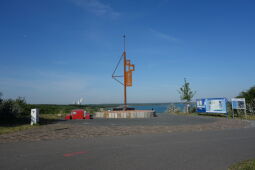 Aussichtspunkt am Störmthaler See bei Großpösna-Störmthal.