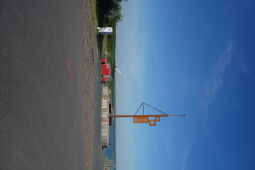 Aussichtspunkt am Störmthaler See bei Großpösna-Störmthal.