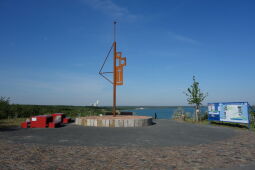 Bild: Aussichtspunkt am Störmthaler See bei Großpösna-Störmthal.