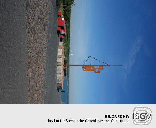 Aussichtspunkt am Störmthaler See bei Großpösna-Störmthal.