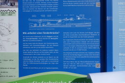 Bild: Infotafel am Aussichtspunkt am Störmthaler See bei Großpösna-Störmthal.