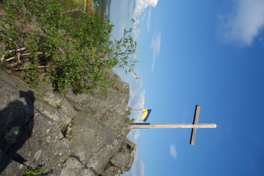 Der Gipfel des Großen Steins bei Spitzkunnersdorf.
