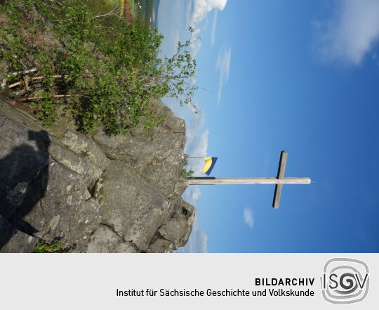 Der Gipfel des Großen Steins bei Spitzkunnersdorf.