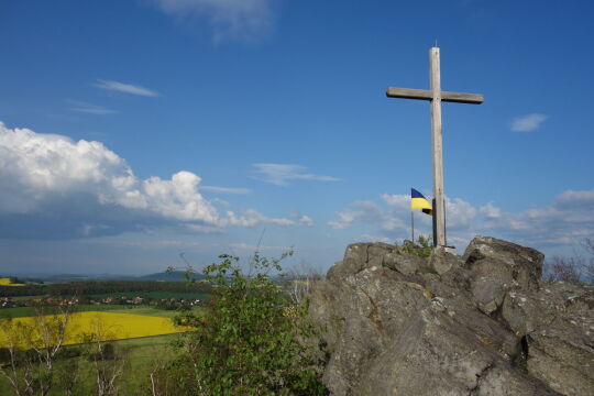 Der Gipfel des Großen Steins bei Spitzkunnersdorf.